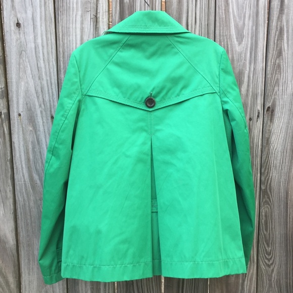 Lands End rain coat (kelly green) - Picture 2 of 6